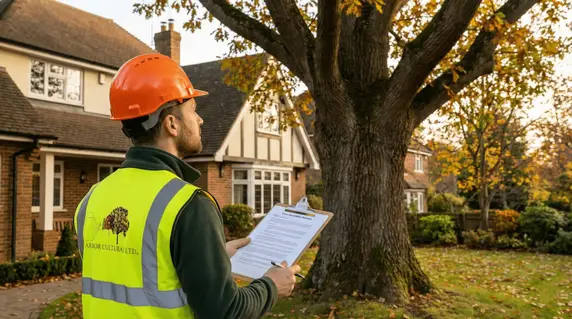 BS5837 tree survey Brighton - on-site tree survey fieldwork